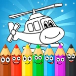 Logo of Coloring pages for children transport android Application 